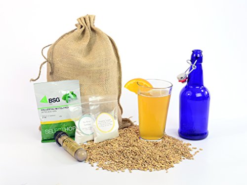 1 Gallon Home Brewing Homebrew Recipe Kit, Cloudy Daze Hefeweizen, 5.4%