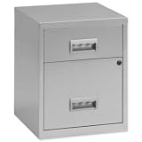 Pierre Henry Combi Filing Unit Cabinet Steel Lockable 2 Drawers A4 W400xD400xH530mm Silver Ref 595026 41MGuT5MJFL. SL160 Pierre Henry Combi Filing Unit Cabinet Steel Lockable 2 Drawers A4 W400xD400xH530mm Silver Ref 595026