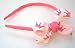 Fashion Ribbon Wrapped Handmade Hair Headband With Specialty Bow For Girls - Princess & Crowns