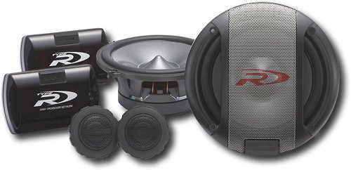 Electronics: Alpine Type R SPR 17S   Car speaker system   110 Watt   2 way   component   6.5
