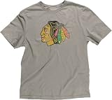 Youth Chicago Blackhawks Super Soft Better Logo Distressed Tshirt