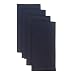 Casual Solid Napkins 4-pk. - Black
