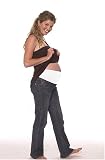 Bella Band Size 1 (Pre-pregnancy size 0-8), White
