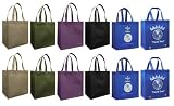 Reusable Grocery Tote Bag Super Saver 12 Pack