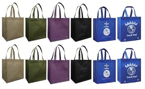 Reusable Grocery Tote Bag Super Saver 12 Pack
