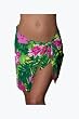 Lotus: Print Sarong Swimsuit Wrap by Blue Sky Swimwear (Bikini sold separately)