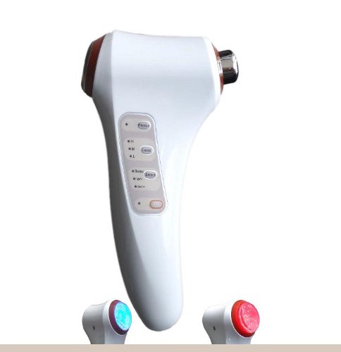 Best Price 3Mhz Ultrasonic Galvanic Spa Photon Therapy Skin Care 3-in-1 Massager