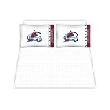 NHL Colorado Avalanche Micro Fiber Sheet Set (Full)