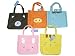 Canvas Animal Small Bento Lunch Box Reusable Shopping Bag (1 Bag, Sent Assorted)