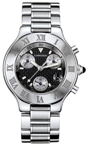 Cartier Must 21 Chronoscaph Mens Watch W10172T2