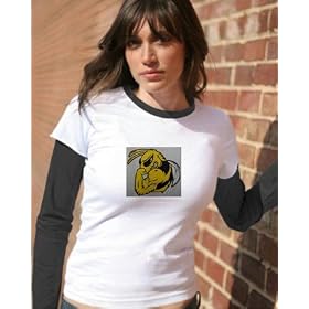 SnowGirl Skidoo LS Two Tone Tee - Angry Bee by SnowGirl Sportswear
