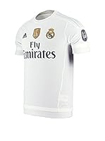 adidas Camiseta de Fútbol REAL H JSY UWC (Blanco / Gris)