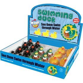 Childrens Toyshop  Toys : Clockwork Swimming Duck