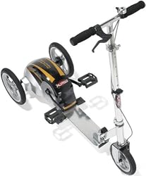 Pedal Powered Scooter 180lb max