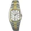 PIERRE CARDIN Women's Two-tone Quartz Watch with Textured silver Dial. Model: PC4185TS