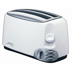 Morphy Richards 44040 4 slice 2 slot white toaster
