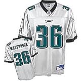 Philadelphia Eagles Brian Westbrook Replica NFL Equipment Youth White Jersey