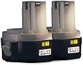 Makita 194157-8 1434 14.4-Volt 2.6 Amp Hour NiMH Pod Style Battery, 2 Pack