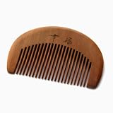 San Lin Oriental Dark Wood Comb With Beautiful Aromatic Smell And Unique Decorative Design
