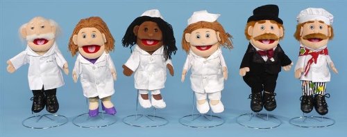 Childrens Toyshop  Toys : Chef Glove Puppet (L1305)