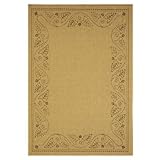 IMAGE OF Woodland Indoor/Outdoor Rug Black 5'3