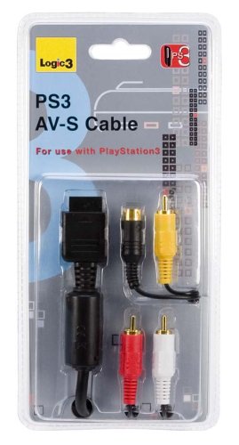 Childrens Toyshop  Video Games : Logic3 AV/S Cable (PS3)