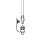 Flagstaff FS10 Safety Flag with Reflective X, Male Quick Disconnect Base