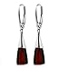 Black Cherry Amber and Rhodium Plated Sterling title=