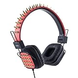 MIXSTYLE パンク・ヘッドホン レッド PH003