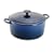 Le Creuset Cast Iron Round Casserole, Graded Blue, 28 cm