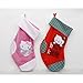 Botte chaussette de Noel Hello kitty officiel rouge