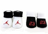 Nike Michael Jordan Infant Baby Boys Black/White Booties 0-6 month