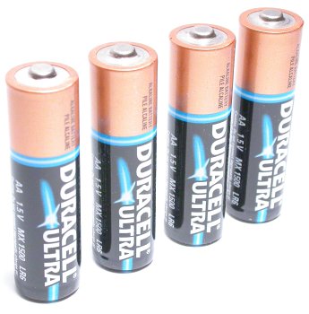 Duracell Alkaline AA - 4 Pack