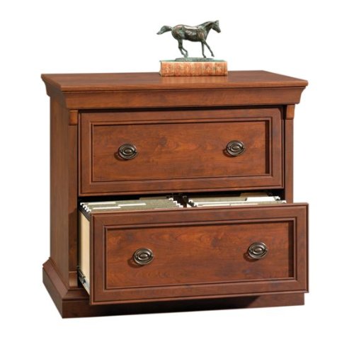 2 Drawer Lateral File Cherry Finish