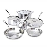 All-Clad Stainless 10 pc Set
