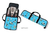 Two Dogs Designs, BBQ Utensil Set with Carrier, Golf