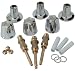 Brass Craft #SK0273 Pfis Chrome Tub/SHWR Kit
