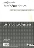 Math�matiques BTS : Groupement B, C et D