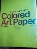 Strathmore, 380-3, Colored Art Paper, 18 x 24, 40 Sheets, Made in USA