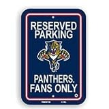 Florida Panthers Sports Team Parking Sign