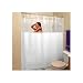Extra Long VINYL Shower Curtain Anti-Bacterial 72'' wide x 84'' LONG - with Clear Window Top