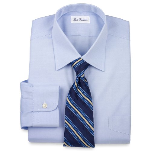 Non-Iron Pinpoint Oxford Spread Dress Shirt