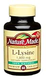 Nature Made L-Lysine 1000mg, 60 Tablets (Pack of 3)