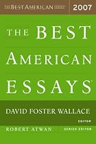 The Best American Essays 2007