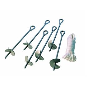 ShelterLogic 15 Auger Anchor 60' Rope, 6 Pieces by Shelter Logic
