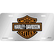 Chroma 6x 12 Stamped Aluminum Auto Tags Harley Davidson 41MHQBHC5AL. SL500 AA175 Chroma 6x 12 Stamped Aluminum Auto Tags Harley Davidson