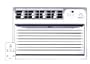Haier ESA3065 6,000-BTU Energy-Star Window Air Conditioner with Remote Control