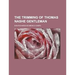 The Trimming of Thomas Nashe Gentleman