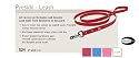 60" Ollydog Presidio Dog Leash, Red