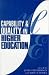 Capability and Quality in Learning (Teaching and Learning in Higher Education)
